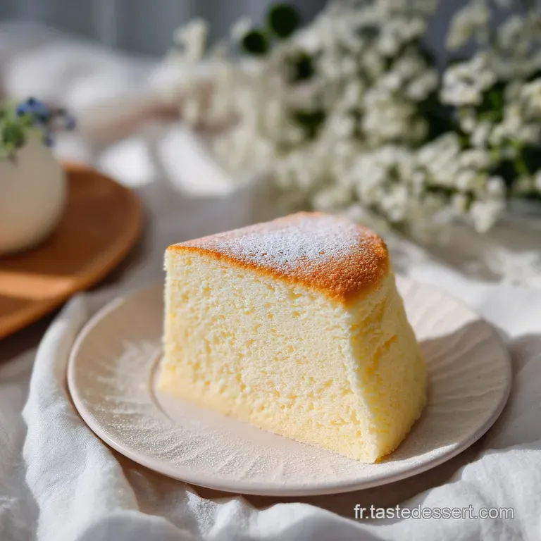 G&acirc;teau Cr&eacute;meux Vanille: Biscuit A&eacute;rien