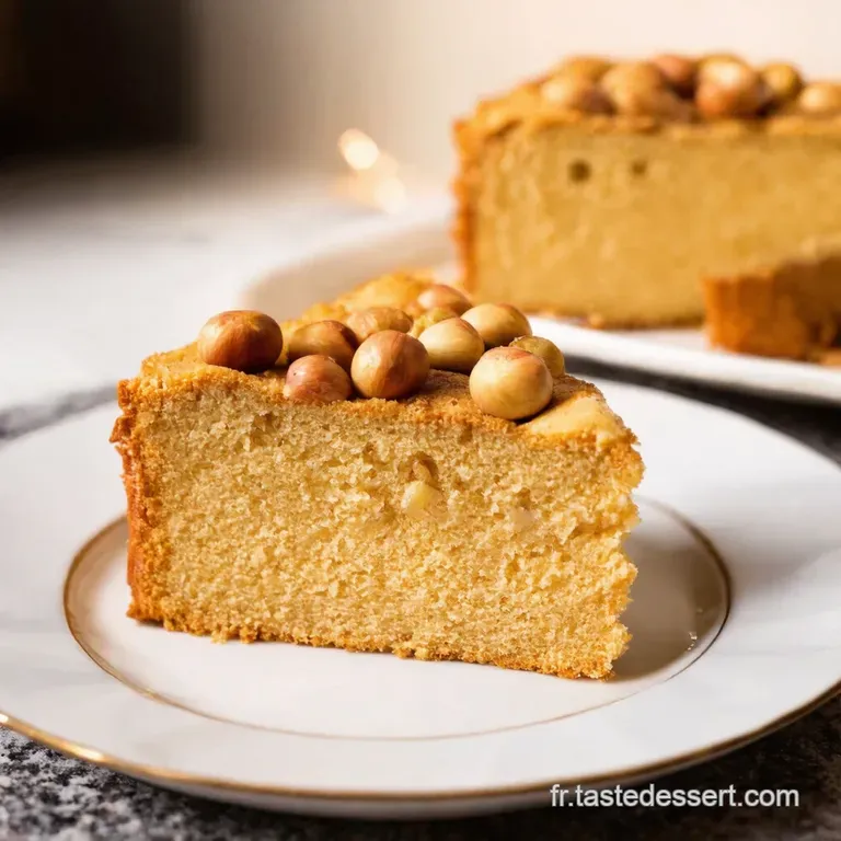 G&acirc;teau Creusois Aux Noisettes Tr&eacute;sor Rustique presentation