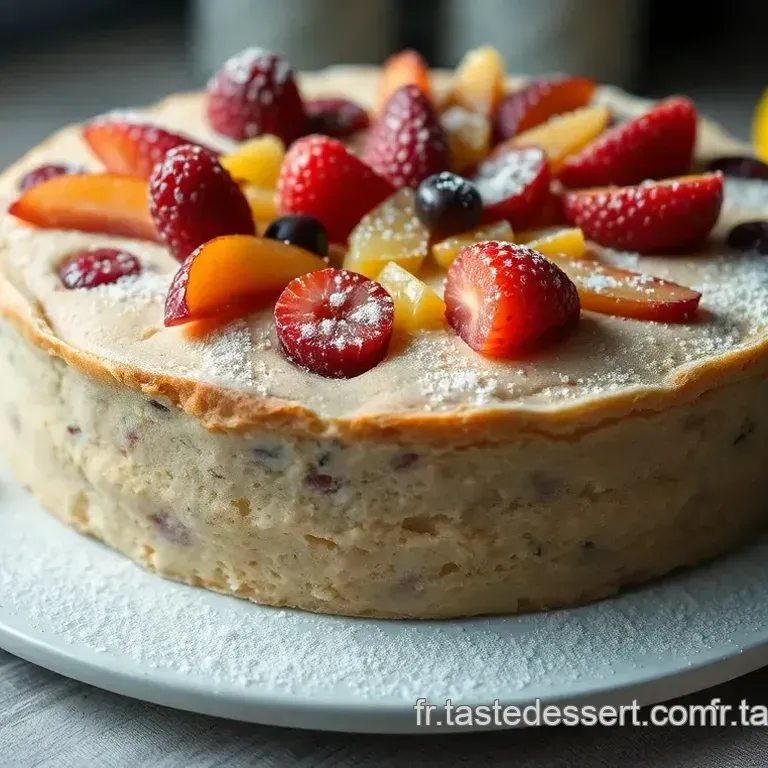 G&acirc;teau des F&ecirc;tes aux Fruits Confits