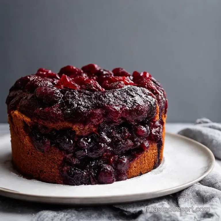 G&acirc;teau Estival aux Prunes et M&ucirc;res &agrave; la Fa&ccedil;on dOttolenghi