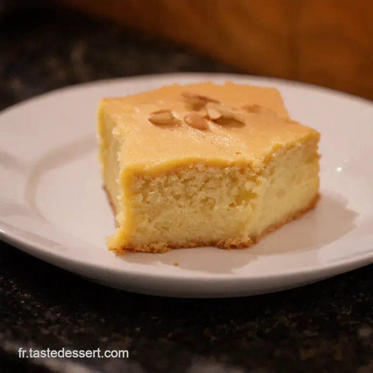G&acirc;teau Fondant Vegan Aux Amandes Le Lamandier R&eacute;invent&eacute; presentation