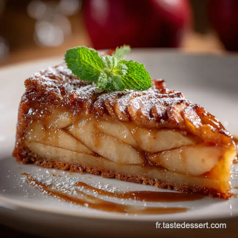 G&acirc;teau Invisible aux Pommes : Le secret pour des tranches ultra-fines