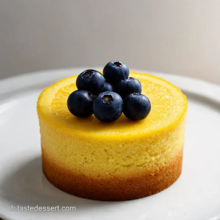 G&acirc;teau Invisible Citron Myrtille Perle en Sucre