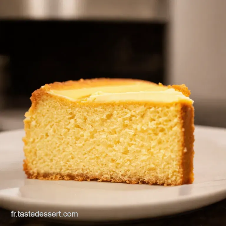 G&acirc;teau Magique &Agrave; La Vanille Perle En Sucre presentation