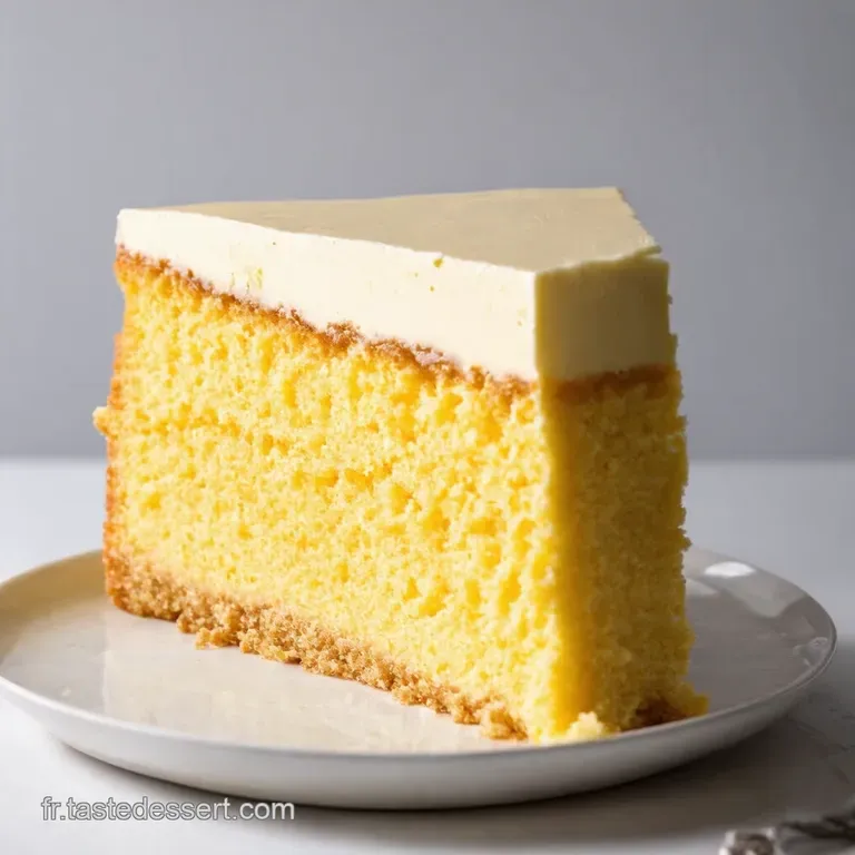 G&acirc;teau Magique &agrave; la Vanille Perle en Sucre