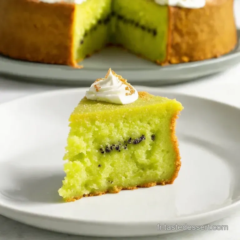 G&acirc;teau Moelleux aux Kiwis Coup de Foudre Anti-Gaspi 