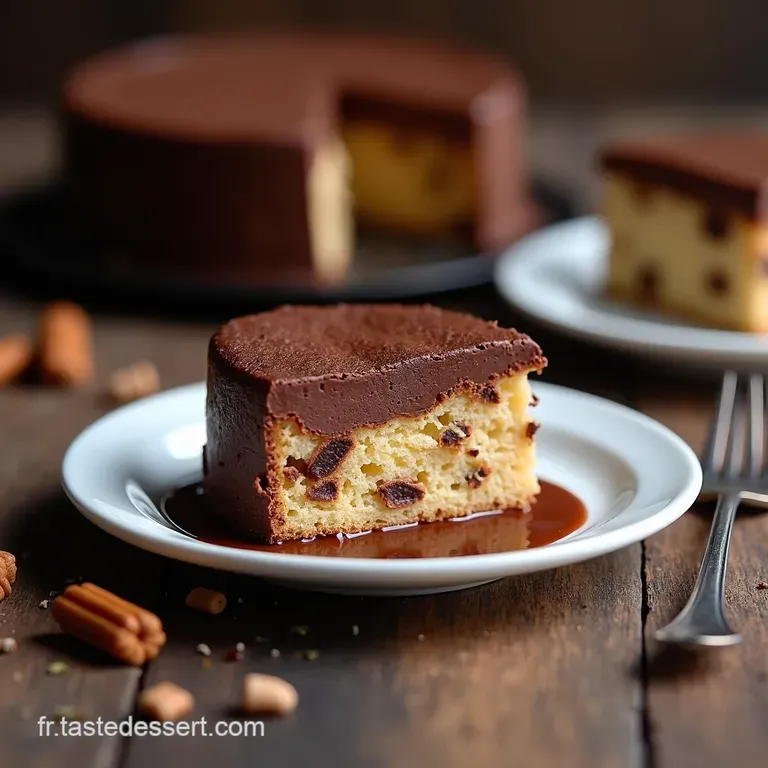 G&acirc;teau Noisette Chocolat &agrave; la Ganache Onctueuse