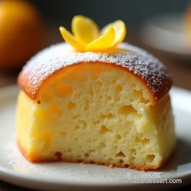 G&acirc;teau Nuage au Citron Cheesecake Japonais