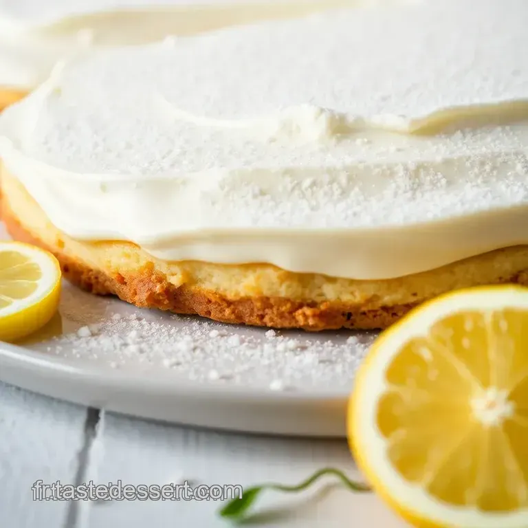 G&acirc;teau Nuage De Ricotta Et Citron &ndash; Un R&ecirc;ve Italien presentation