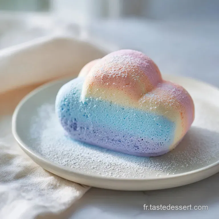 G&acirc;teau Nuage A&eacute;rien et L&eacute;ger