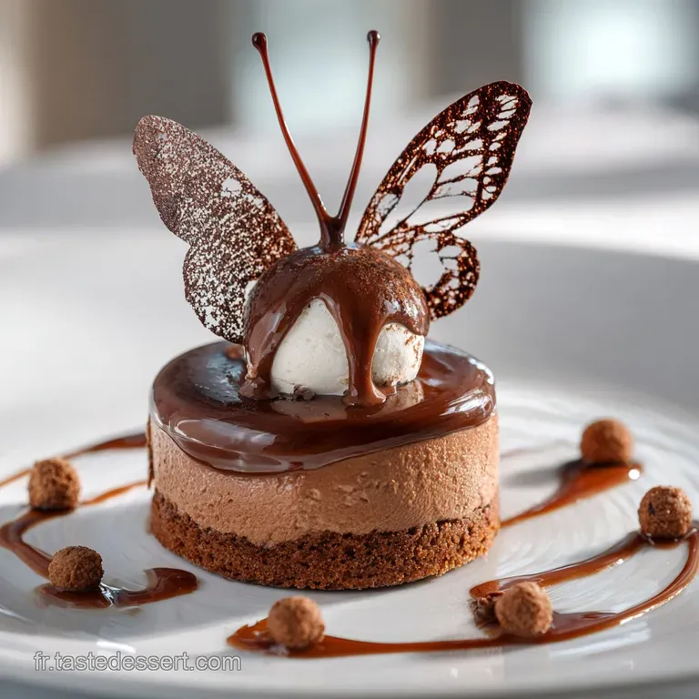 G&acirc;teau papillon au chocolat Lenvol gourmand pour tous les anniversaires