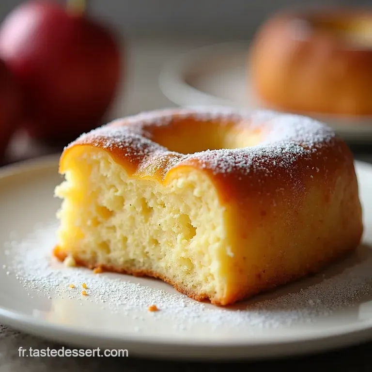 Le Moelleux Absolu G&acirc;teau aux Pommes Maison &agrave; la Vanille et au Beurre Noisette