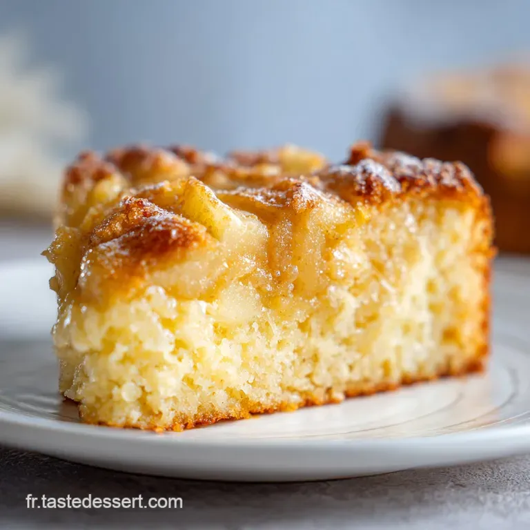 G&acirc;teau Yaourt Pommes Moelleux