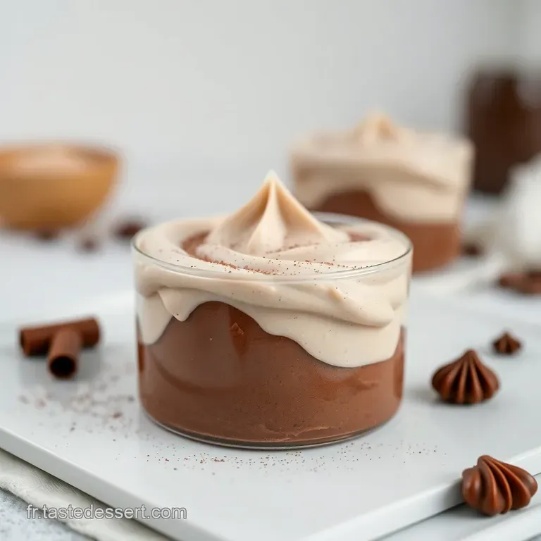 Glaces Express &agrave; la Mousse au Chocolat Marie Morin