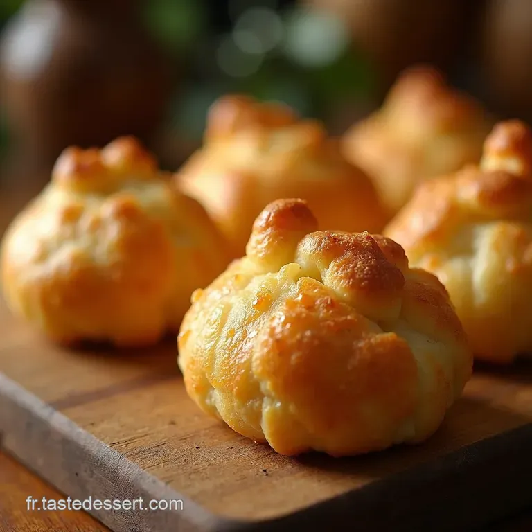Goug&egrave;res Au Fromage La Petite Folie Fromag&egrave;re presentation