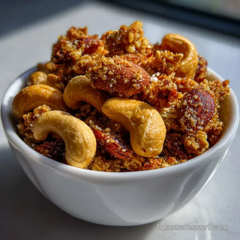 Notre Granola Maison Amandes Noix Cajou Croustillant