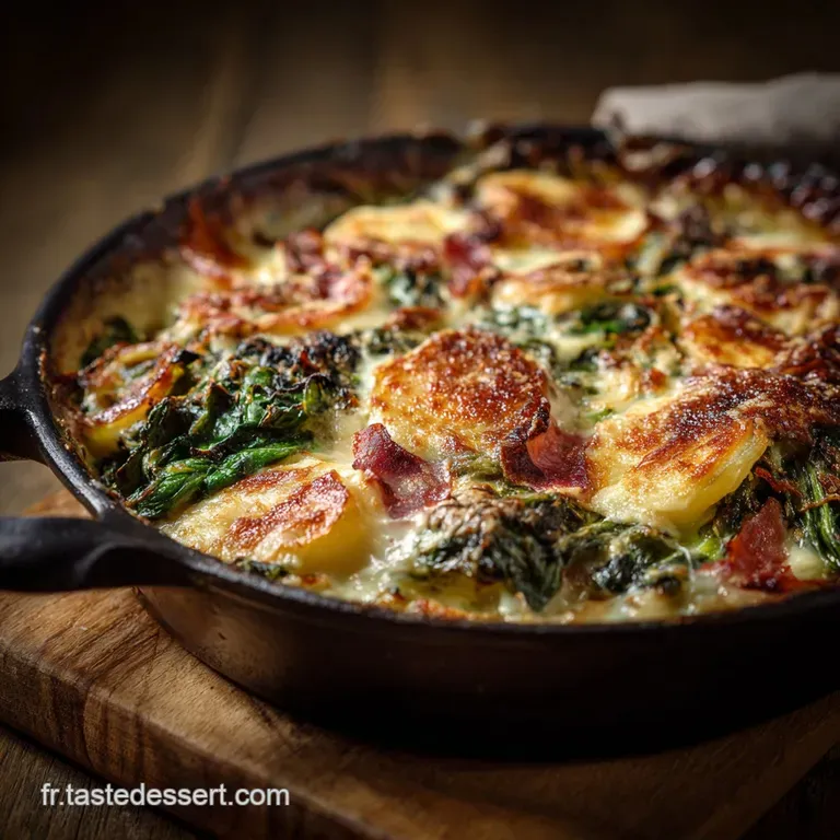 Gratin de Blettes au Comt&eacute; AOP LAlliance Parfaite entre Terroir