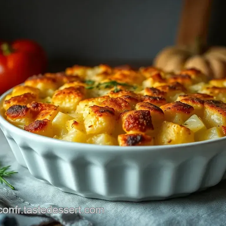 Gratin de Chou-Fleur Cr&eacute;meux au Fromage