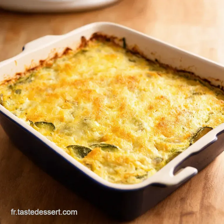 Gratin De Courgettes Cr&eacute;meux presentation