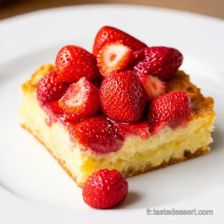 Gratin de Fraises au Sabayon L&eacute;ger