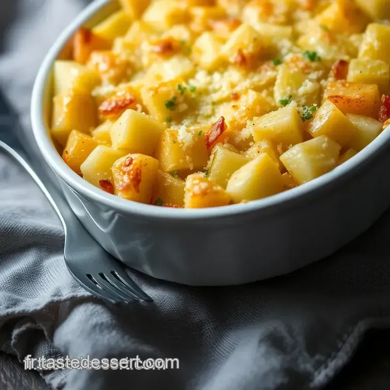Gratin De Potiron Et Pommes De Terre: Un Plat D automne R&eacute;confortant presentation