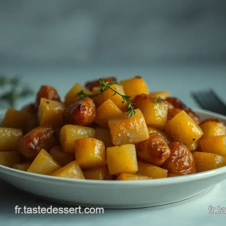 Harengs Pomme de Terre &agrave; la Fran&ccedil;aise