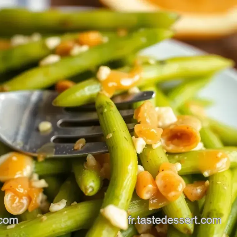 Haricots Beurre Fondants au Beurre Brun & Sauge