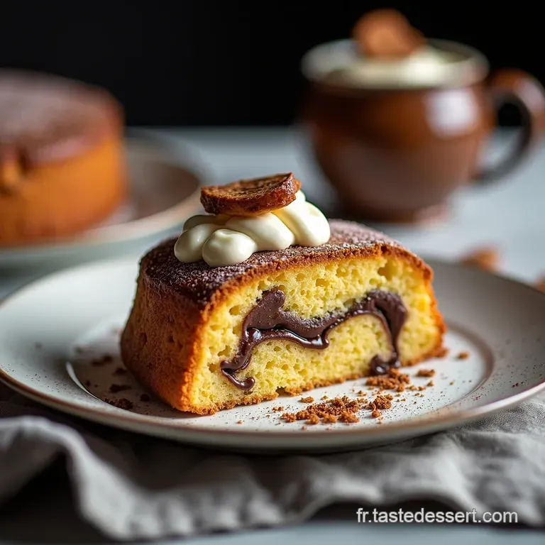 Krantz Cake Sp&eacute;culoosChocolat Un D&eacute;lice Tress&eacute;