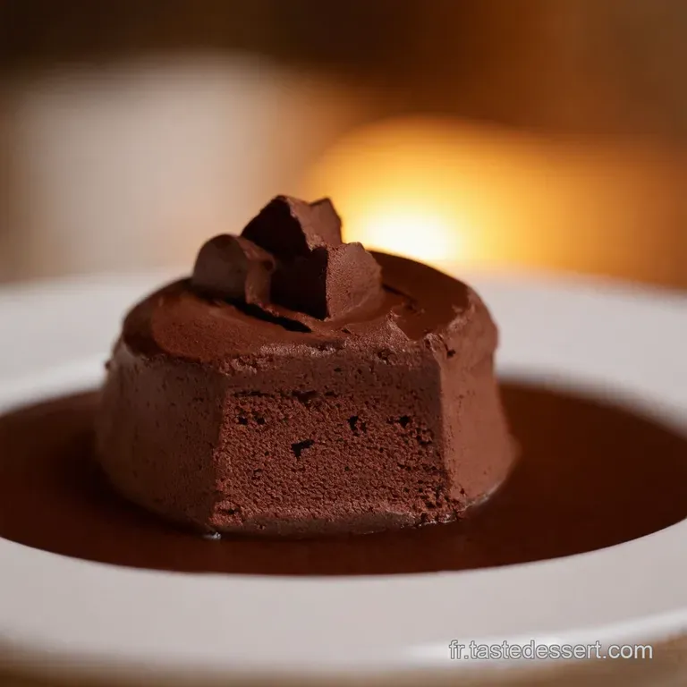 La Mousse Au Chocolat Classique Un R&ecirc;ve Chocolat&eacute; presentation