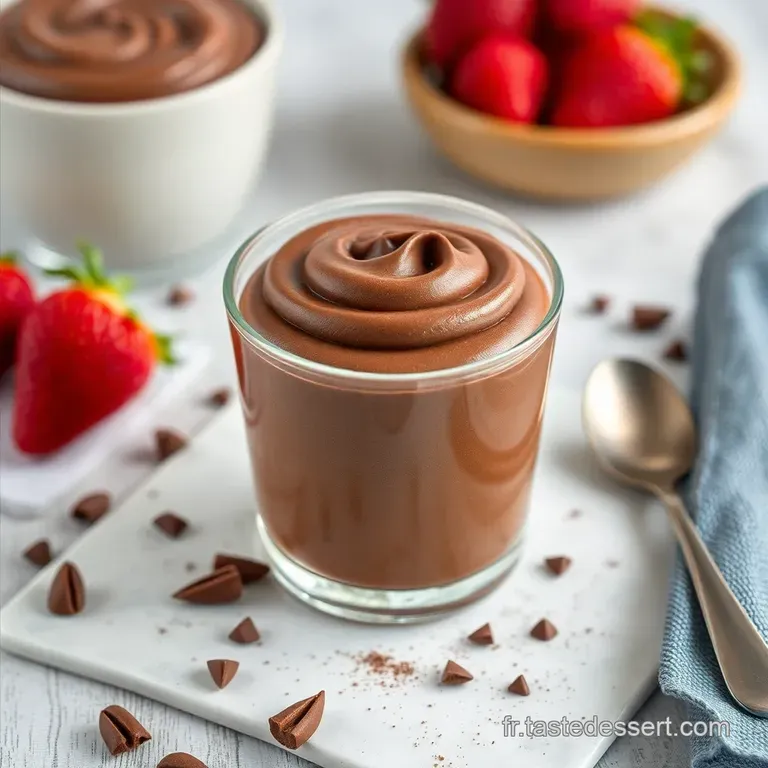 La Mousse Au Chocolat Divinement Gourmande Du Ch&acirc;teau De Berne presentation