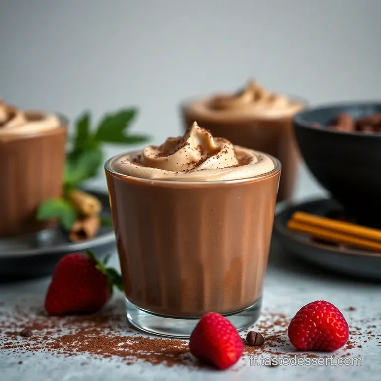 La Mousse au Chocolat Divinement Gourmande du Ch&acirc;teau de Berne