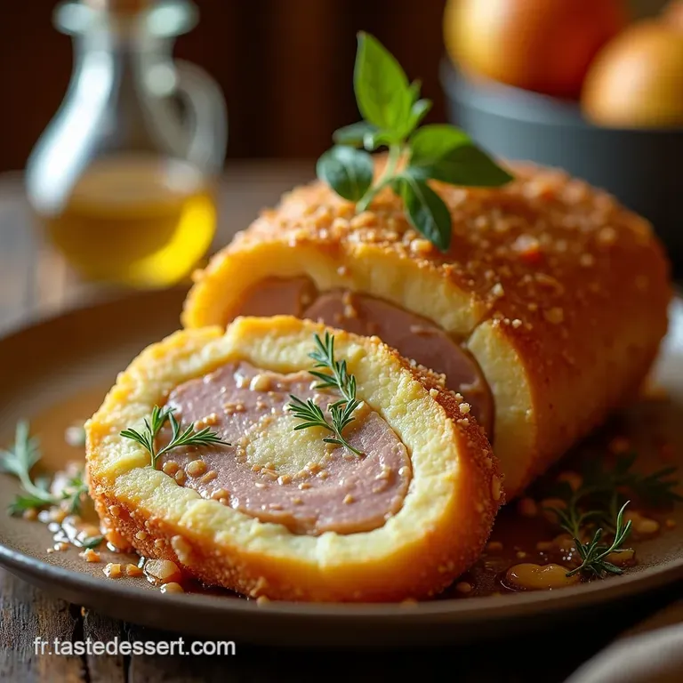 La Terrine Press&eacute;e Dautomne Aux Pommes Tatin&eacute;es Et Son Parfum De Calvados presentation