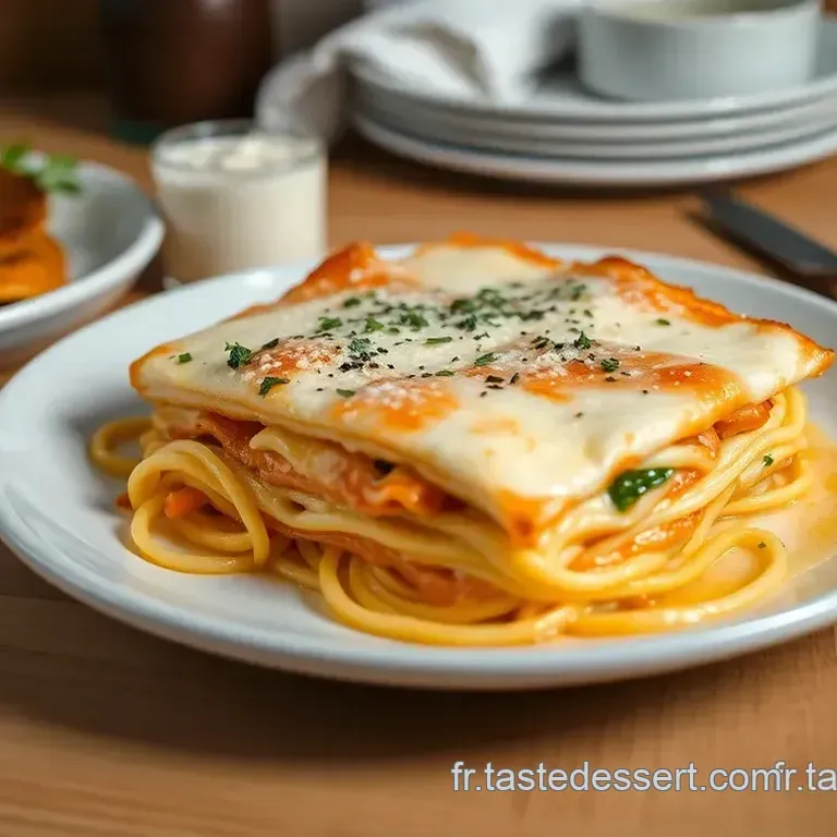 Lasagne au Poireau et Saumon