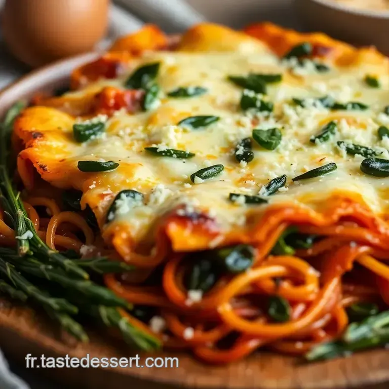 Lasagne Aux &Eacute;pinards : Un Voyage De Saveurs V&eacute;g&eacute;tales presentation