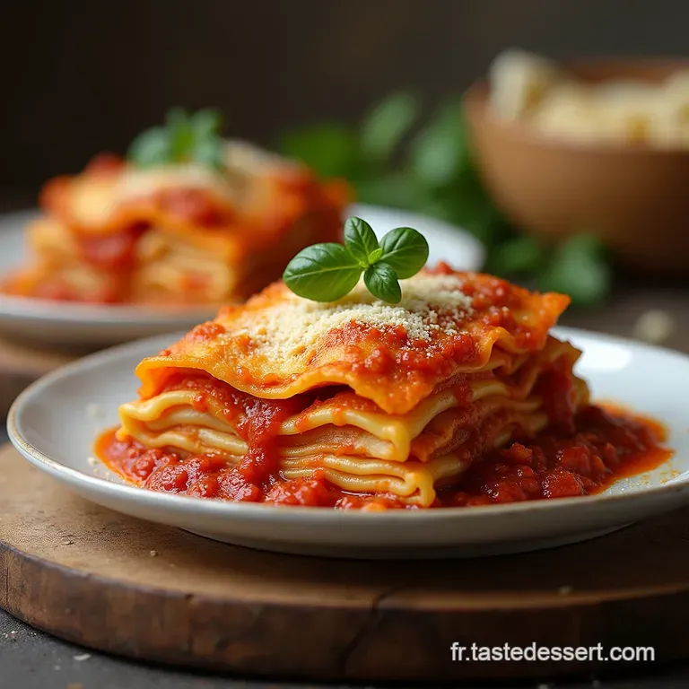 Les Lasagnes &agrave; la Bolognaise Comme l&agrave;bas Richesse et Tradition