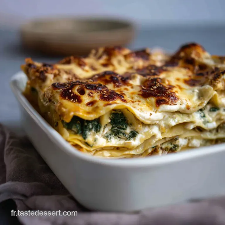 Lasagnes Ch&egrave;vre &Eacute;pinards : Le Gratin V&eacute;g&eacute;tarien Cr&eacute;meux