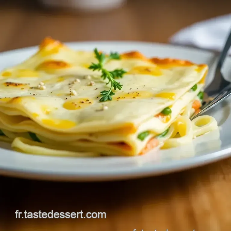 Lasagnes Poireau Saumon: Mon Secret De Bistro presentation