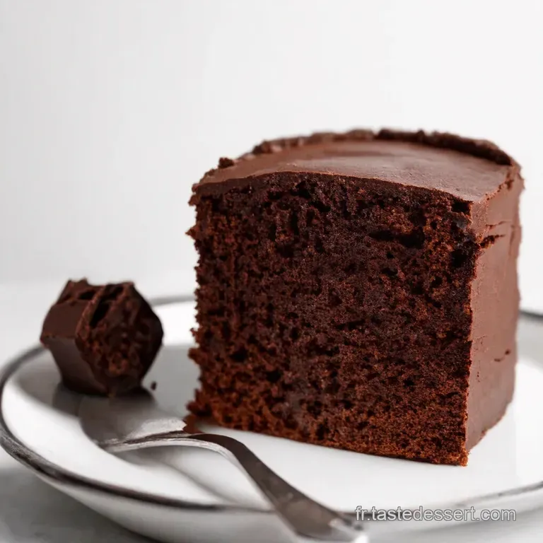 Le Chocolat D&eacute;lice Flourless Chocolate Cake Sans Sucre