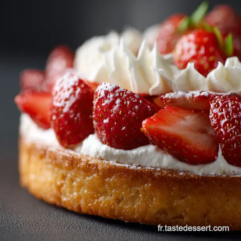 Le Fraisier Classique Recette Du Chef &Agrave; La Cr&egrave;me Mousseline presentation