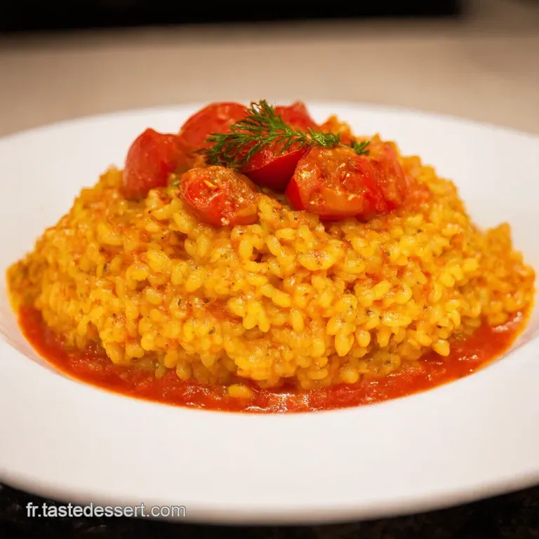 Le Risotto &Agrave; La Tomate Fa&ccedil;on Bocuse: a Taste of Lyon presentation