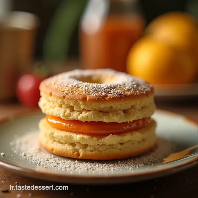 Le Roul&eacute; D&eacute;lice Biscuit G&eacute;noise Fa&ccedil;on Faon Sans Oeufs presentation