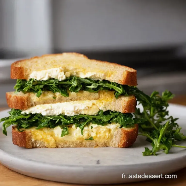 Le Sandwich Summer Breeze Past&egrave;que Feta Et Roquette Le Hit De Tiktok presentation