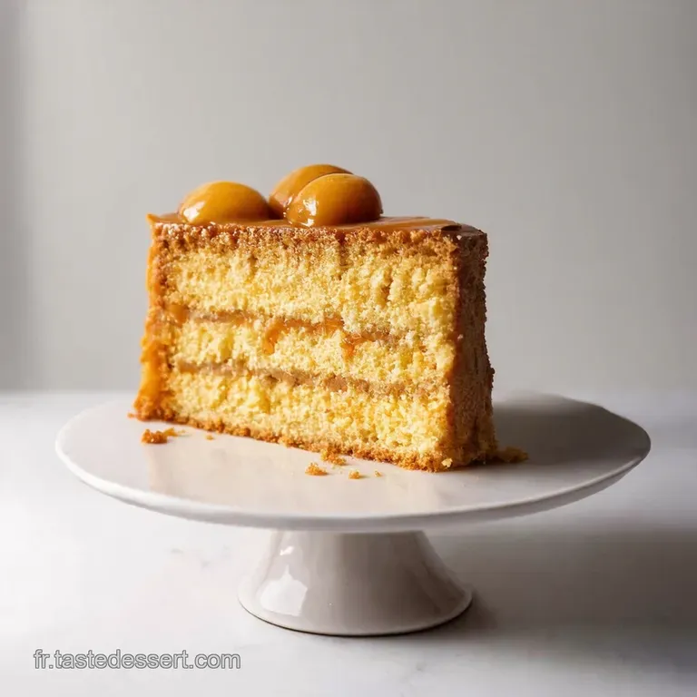 Le Sublime Entremets PoireCaramel