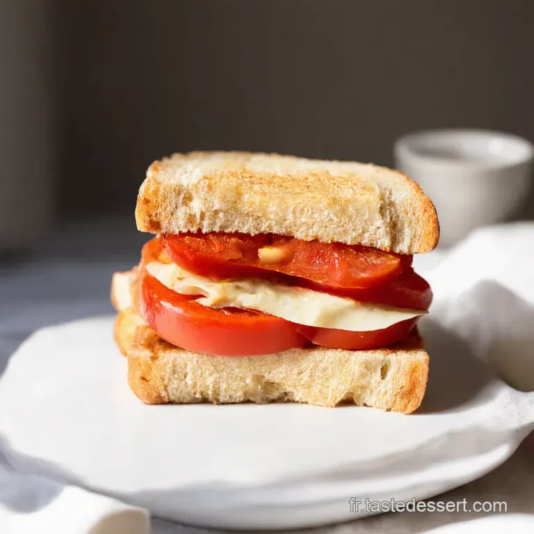 Les Tartines Estivales Sandwichs Tomates Mozzarella Simplissimes