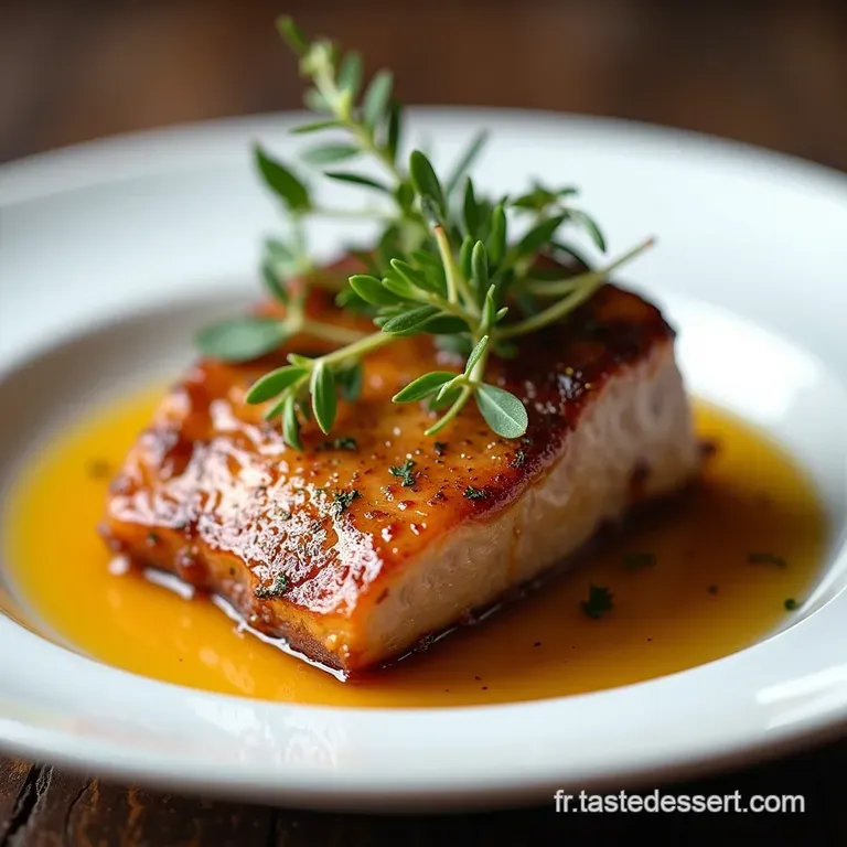 Magret de Canard Laqu&eacute; au Miel et R&eacute;duction de Balsamique