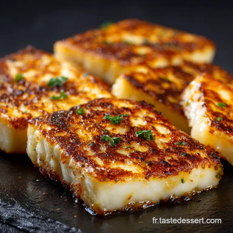 Melon Grill&eacute; au Miel Halloumi & Menthe