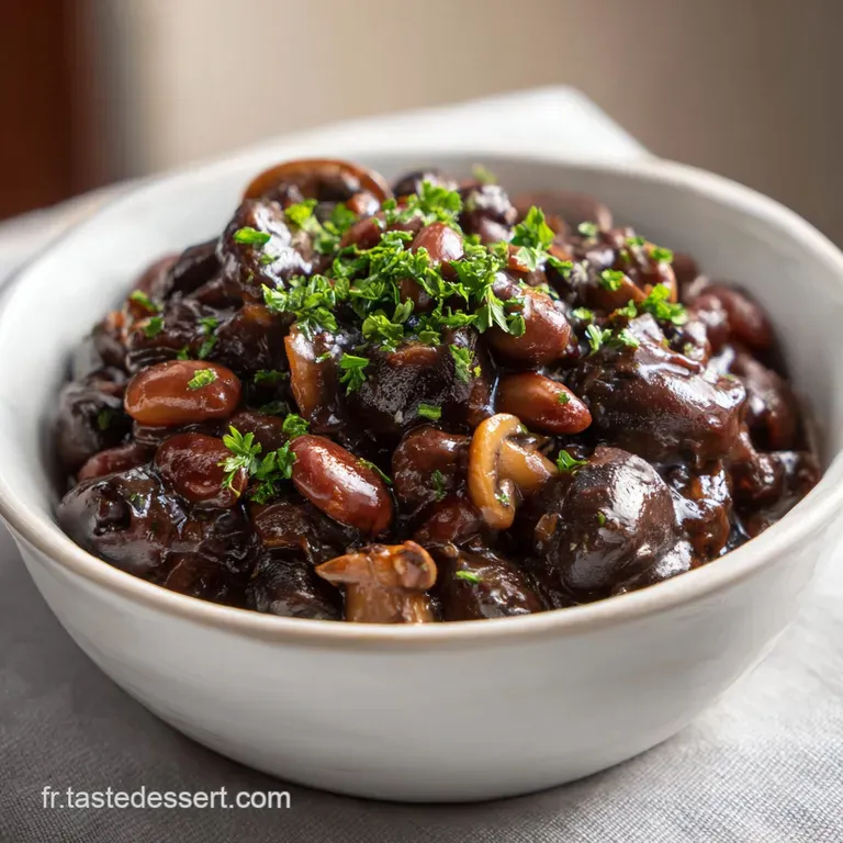 Elegant plating of roasted winter vegetables. Vibrant orange carrots contrast with the deep green of the leafy greens, top...