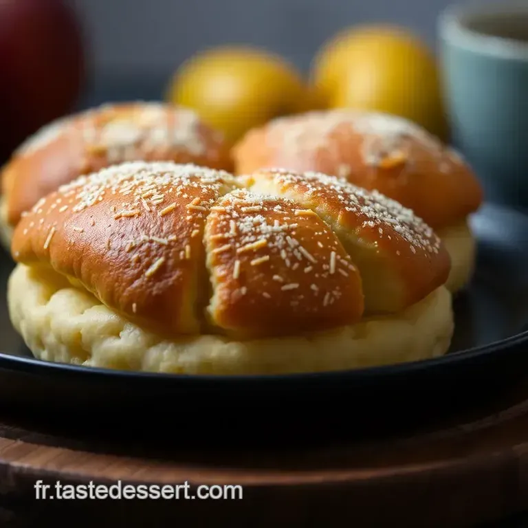 Mini Brioches Aux Pommes Et Cannelle &Agrave; L air Fryer presentation