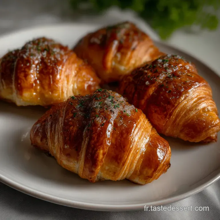 Mini Croissant Sal&eacute; Comt&eacute;: Croustillant et Rapide