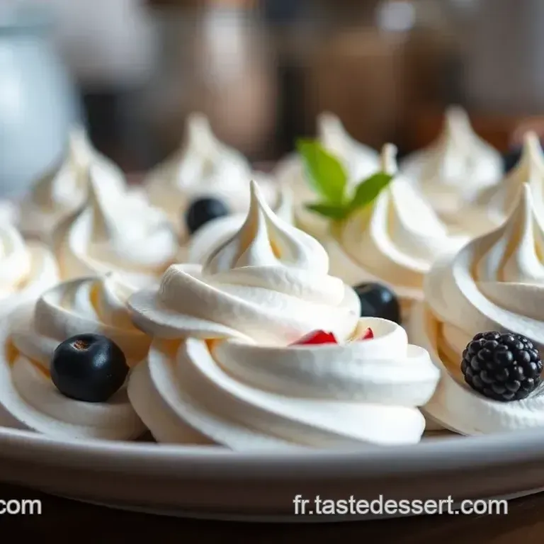 Mini Pavlovas &Eacute;clairs: Un D&eacute;lice Express!